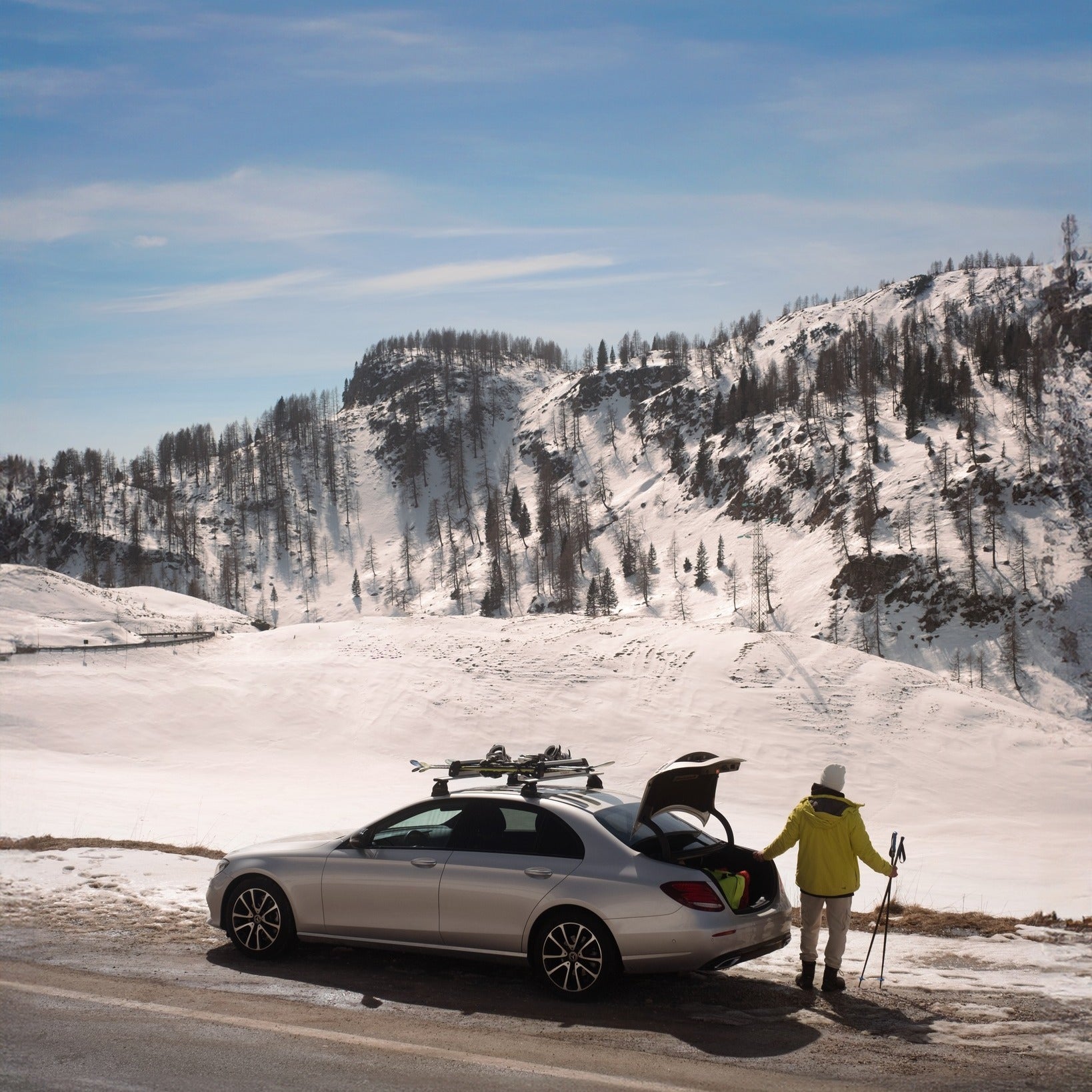 Roof Rack - NORDRIVE SILENZIO - FLUSH RAIL (L - 128cm)